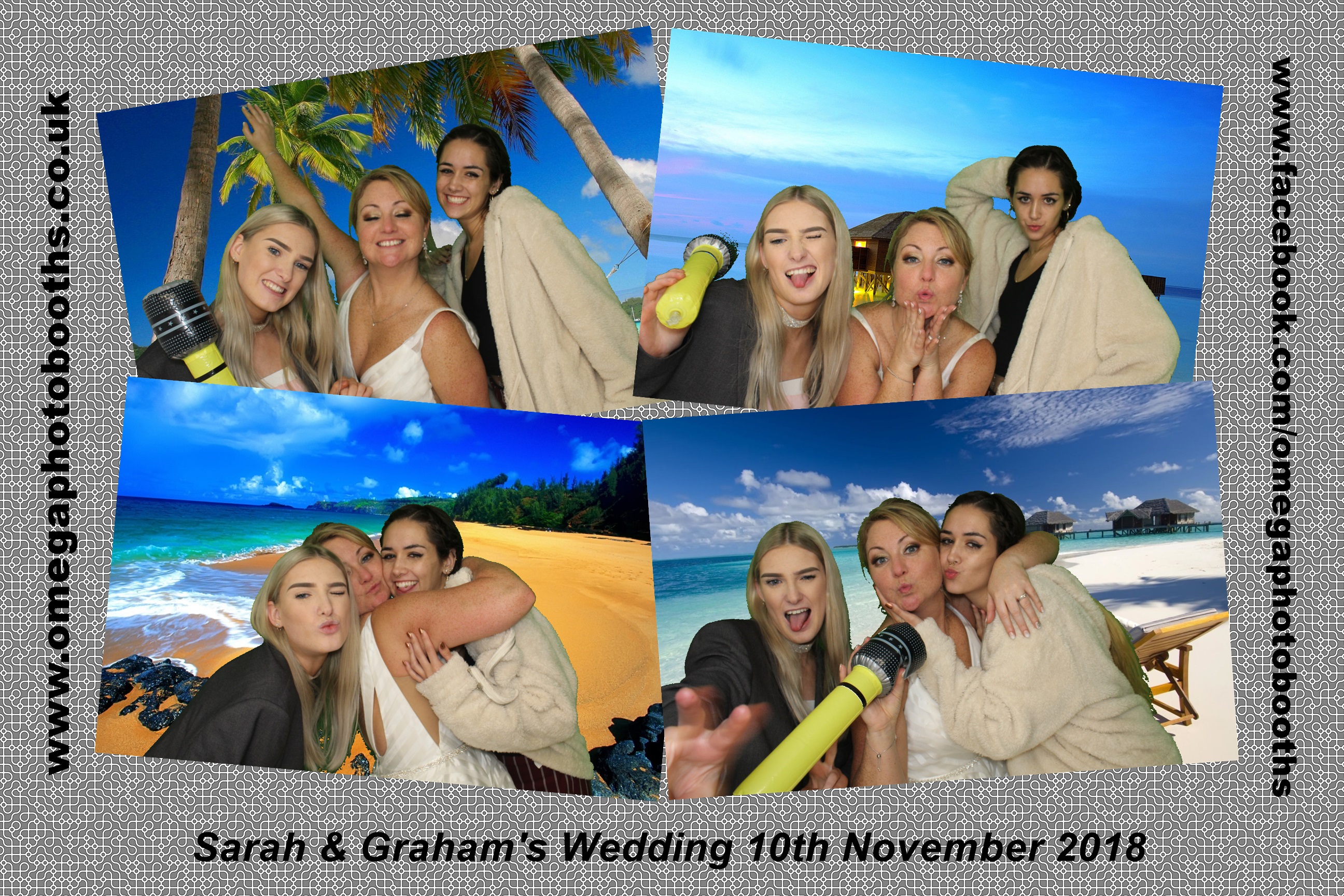 Sarah and Graham’s wedding | View more photos from the event at gallery.omegaphotobooths.co.uk/u/Omega-Photobooths/Sarah-and-Graham’s-wedding